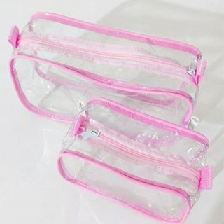 Kit Necessaire 23x15 e 15x12 organizadora de maquiagem em Oferta na Shopee