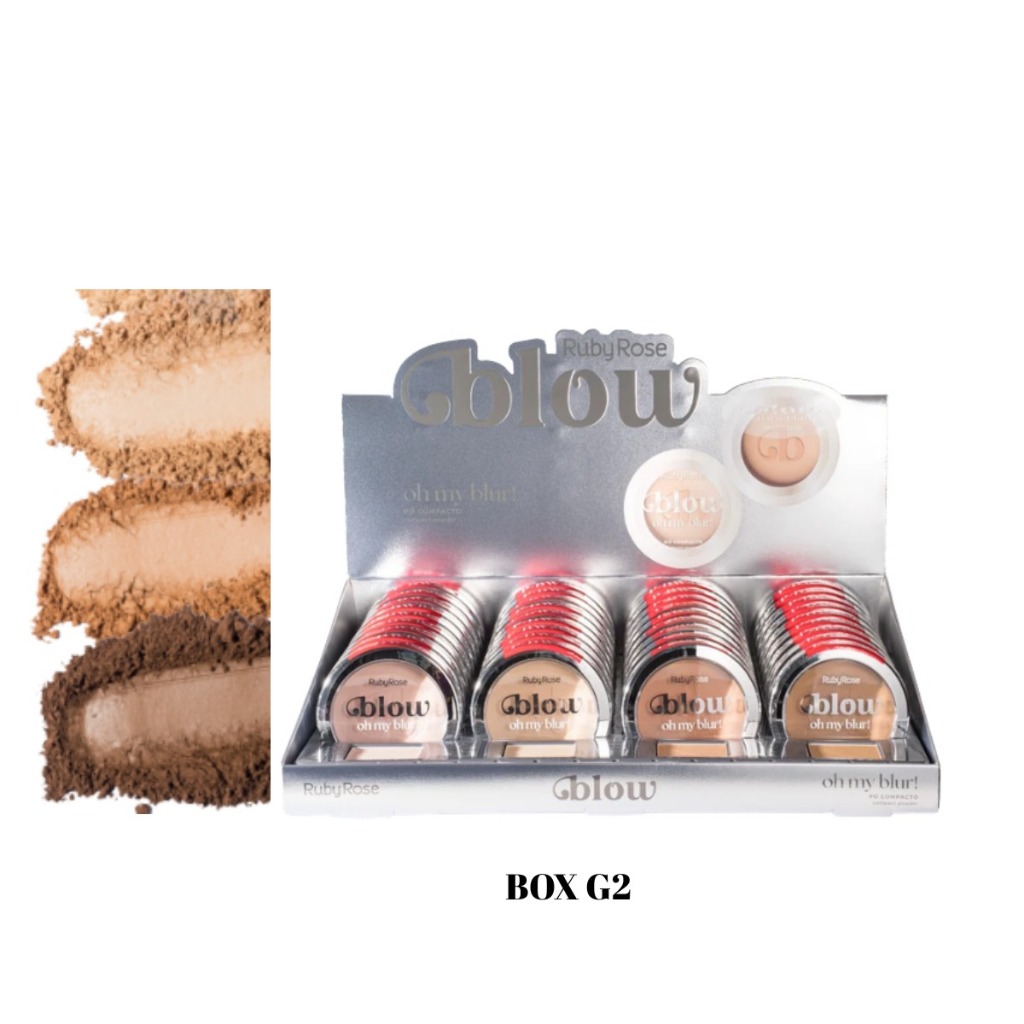 Box C/36 Pó Compacto Oh My Blur Blow Ruby Rose Hbm405-G2