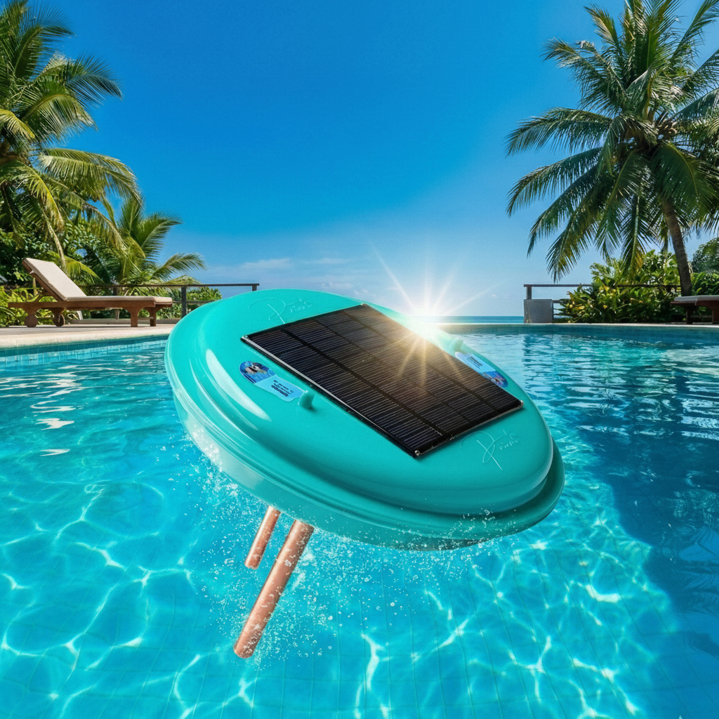 Ionizador Solar 60.000l Piscina Limpa Sem Cloro Pousada Economia Casa Eficiente Haste Cobre Tratamento Sustentável Algas em Oferta na Shopee
