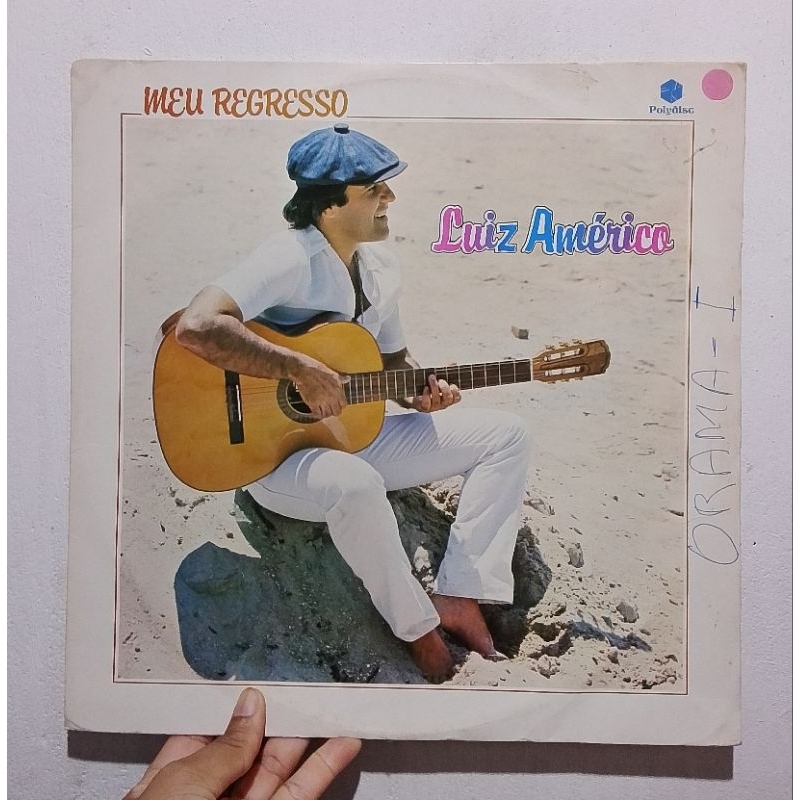 LP Vinil Luiz Américo - Meu Regresso (Samba/MPB/1986)