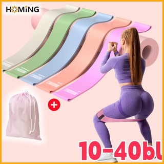 Kit 5/10 Faixas Elásticas de Resistência Fitness Treino Academia Yoga Pilates-Entrega Ráp…