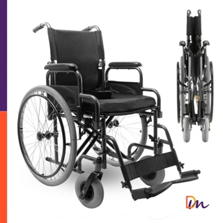 Cadeira De Rodas Modelo D400 Dobrável Até 120 Kg - Dellamed em Oferta na Shopee