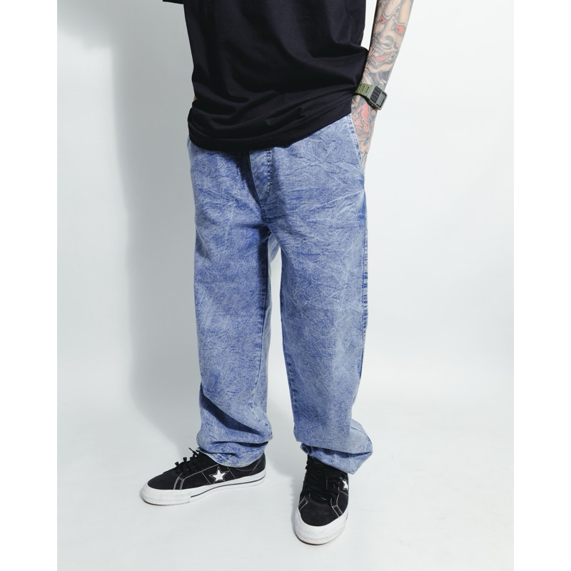 Calça Jeans Balão Larga Streetwear – Diversos Modelos e Cores Modernas