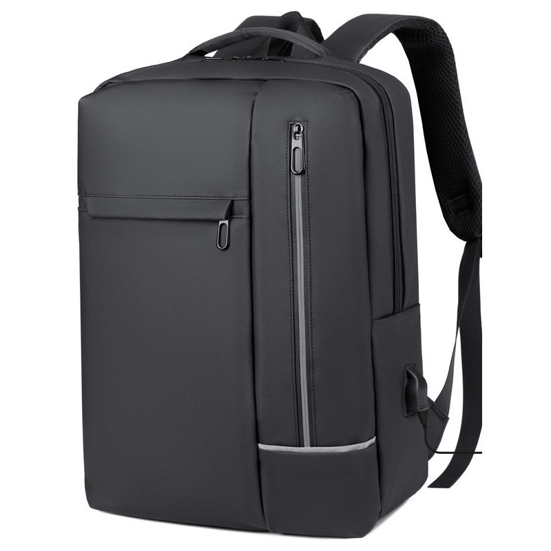 Mochila Notebook Escolar Executiva Masculina Feminina Bolsa Resistente Impermeável Preto