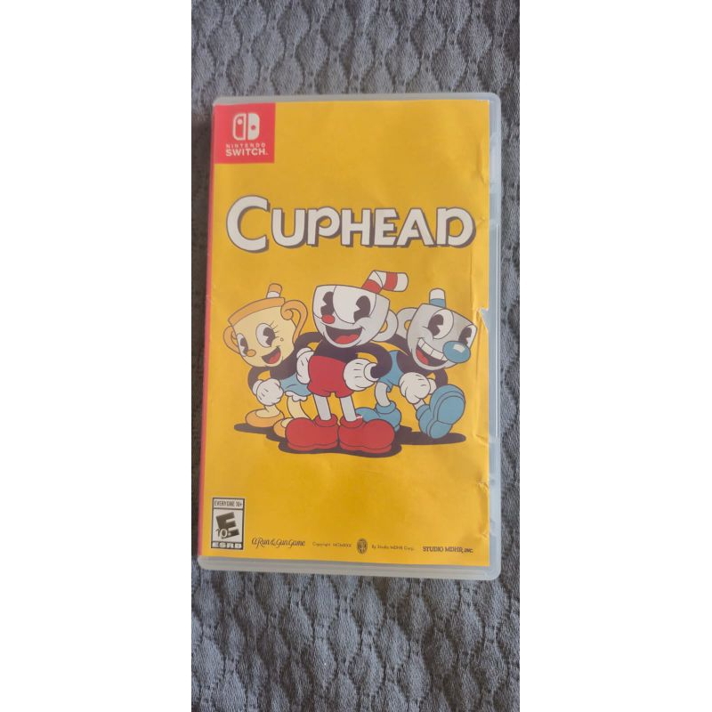 Jogo para Nintendo switch mídia física original usado Cuphead
