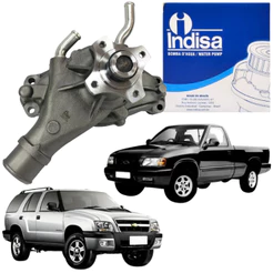 Bomba d'Água Para Chevrolet Blazer S10 4.3 12V 1996 1997 1998 1999 2000 2001 2002 2003 Indisa