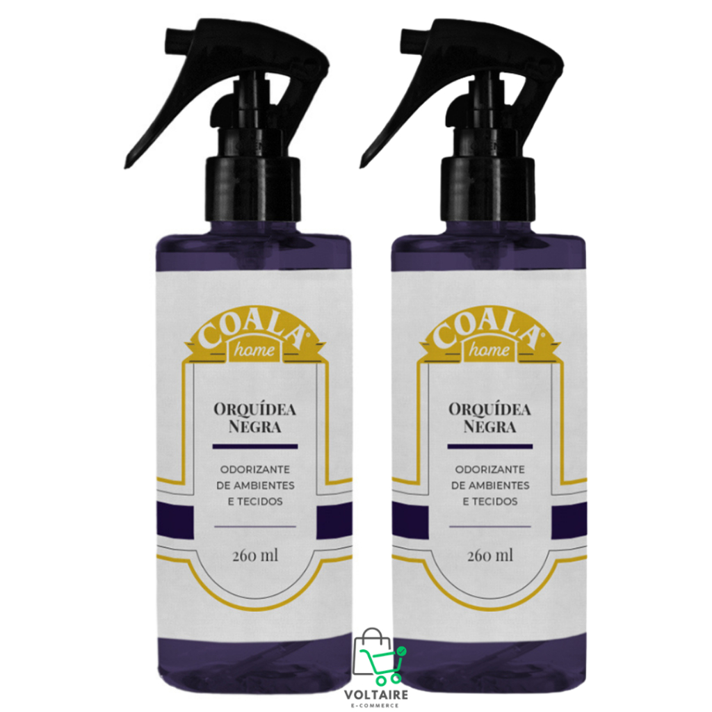 Coala Odorizante de Ambientes e Tecidos Orquídea Negra 260ML em Oferta na Shopee