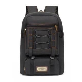 Mochila Bolsa Lona Masculina Grande Reforçada Masculina Feminina Moda Style Qualidad Resi…