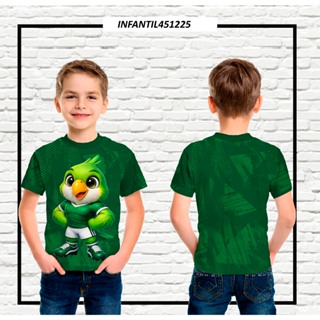 Camiseta Infantil de Goiás Mascote  em tecido Dryfit em Oferta na Shopee