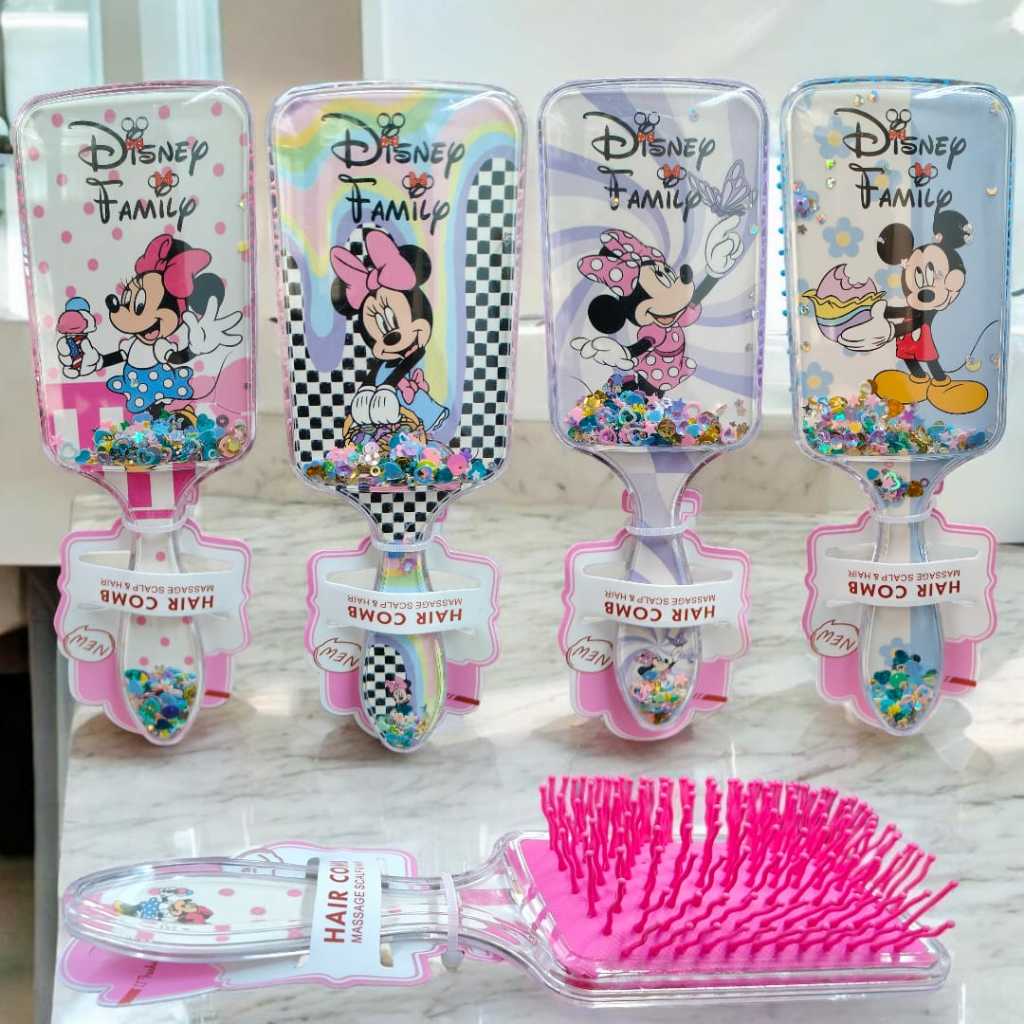 Escova Miney escovas modelos  Prancha Cerdas para meninas cerda Onduladas e macias