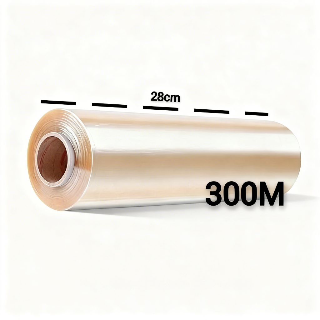 Rolo Bobina Plastico De Filme Pvc 28cm X 300 Metros Original BAC