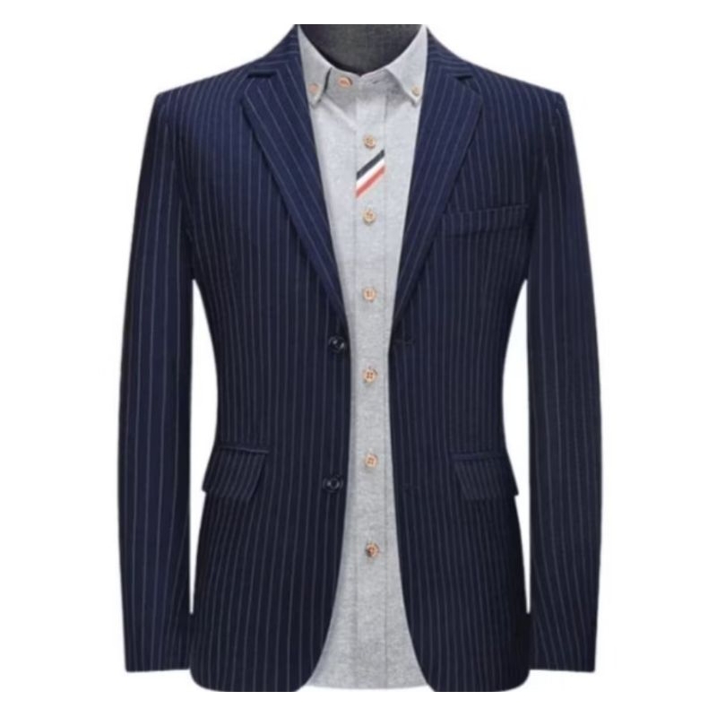Blazer Social Masculino Risca de Gis