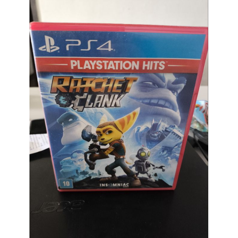 Jogo para PS4 PS5 usado mídia física original usado Ratchet e Clank Play Station Hits