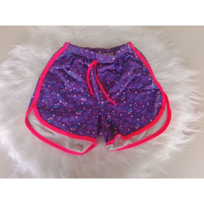 short verão infantil estampas sortidas menina leve e confortável