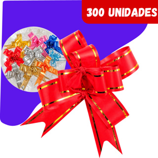 Kit Laços Pronto Fácil Mágico  Fita P/ Presente Cores aleatórias em Oferta na Shopee