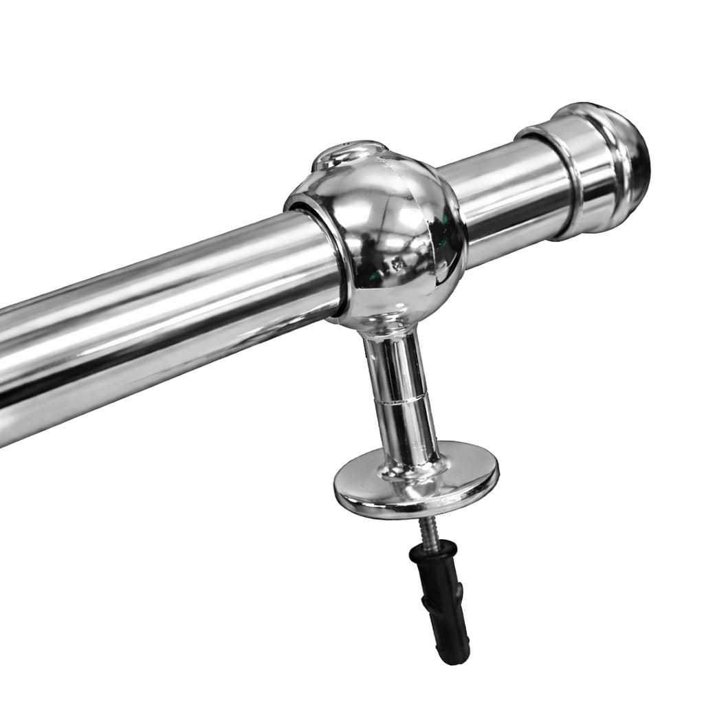 Kit varão Bastão para cortina Cromado de 19 mm ou 28 mm Escolha o Tamanho. em Oferta na Shopee