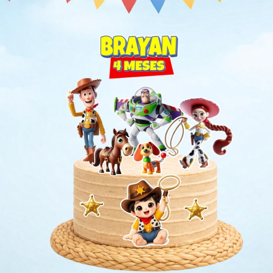 Bolo Toy Story Mesversário - Comprar com Melhor Preço em Padaria