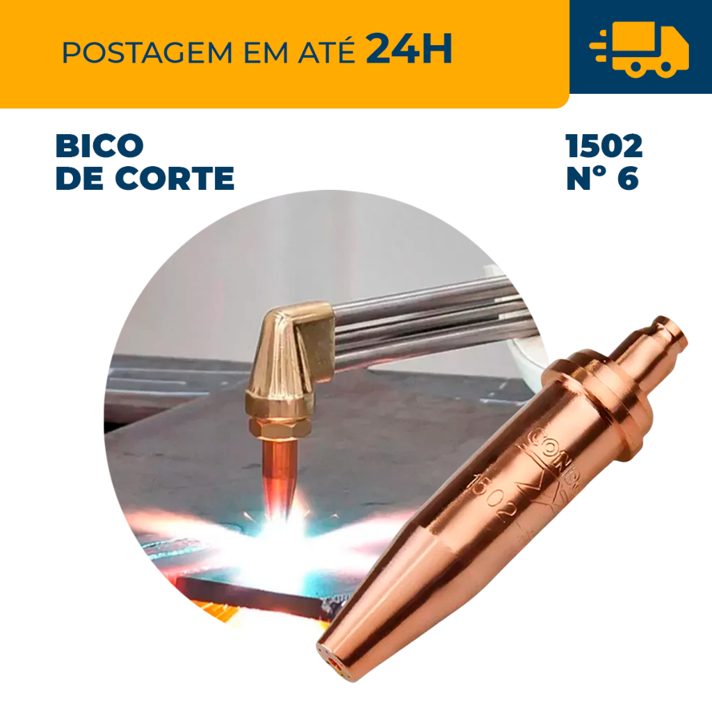 Bico De Corte 1502 Nº 6 Acetileno Condor