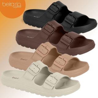 Sandália Chinelo Nuvem Beira Rio em EVA com Fivela Ajustável Conforto Extra Leve Macia Ref. 8574.100 em Oferta na Shopee