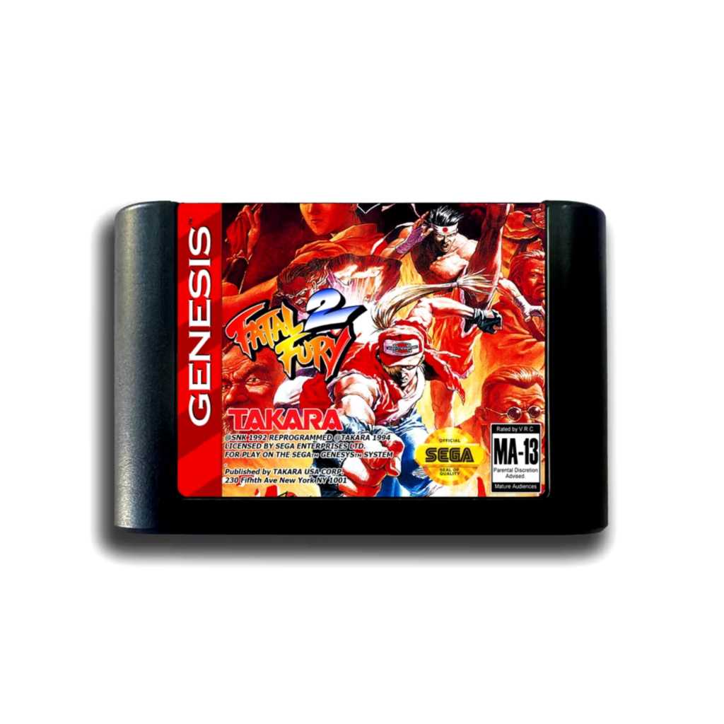 Fatal Fury 2 Mega Drive Jogo Novo de Qualidade