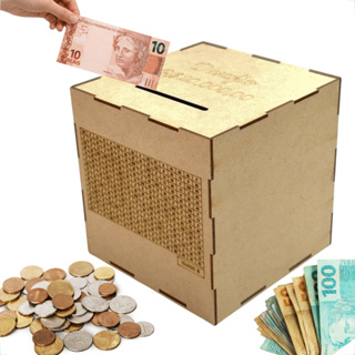 Cofre Desafios 1mil 5 Mil 10 Mil 20Mil Escolha Sua Meta Caixa Dinheiro de Madeira Japones em Oferta na Shopee