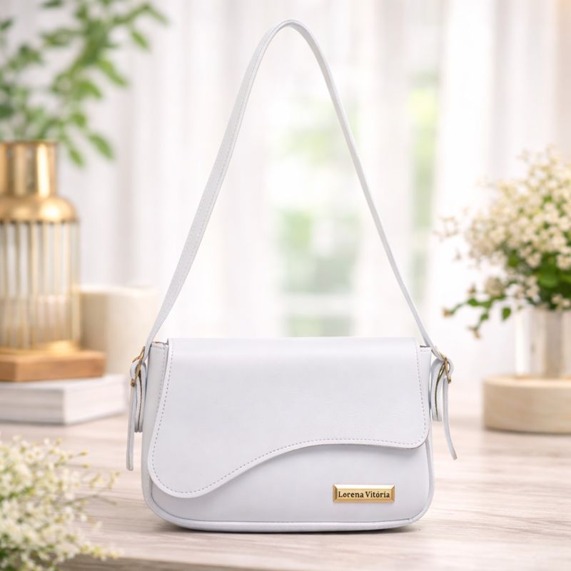 Bolsa Feminina Transversal Couro Sintético Pequena em Oferta na Shopee
