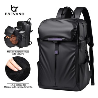 Mochila de Viagem Impermeável Reforçada Para Masculina Feminina, Mochila Executiva Multifunções Para Computador Portátil