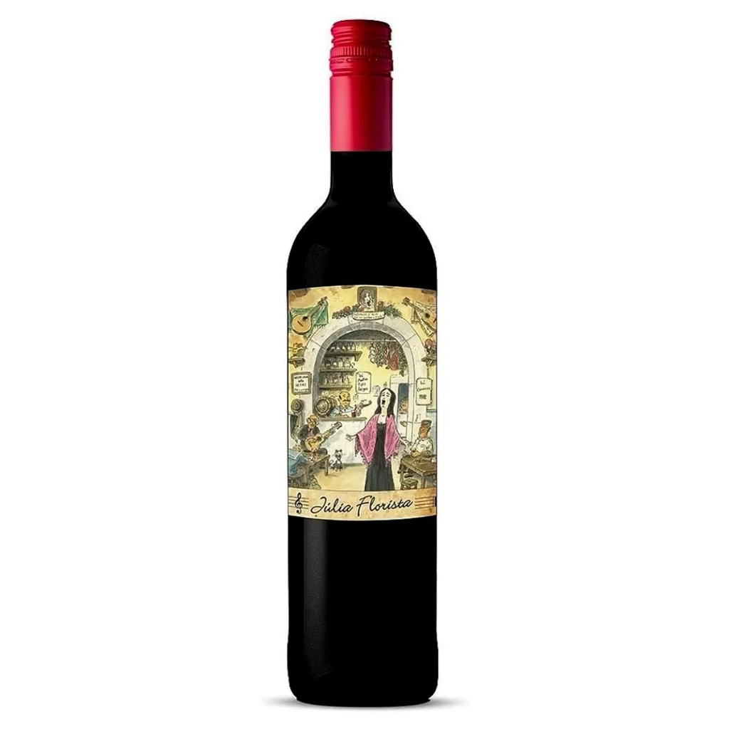 Vinho Português Julia Florista Tinto 750 ml em Oferta na Shopee