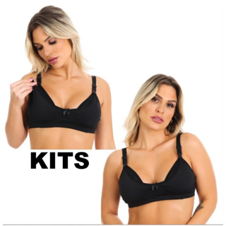 Sutiãs Amamentação Grávida Sutian Reforçado Gestante Confortável em Oferta na Shopee