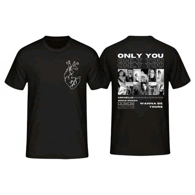 Camiseta Personalizada para Namorado(a) – Presente Romântico Perfeito 💖
