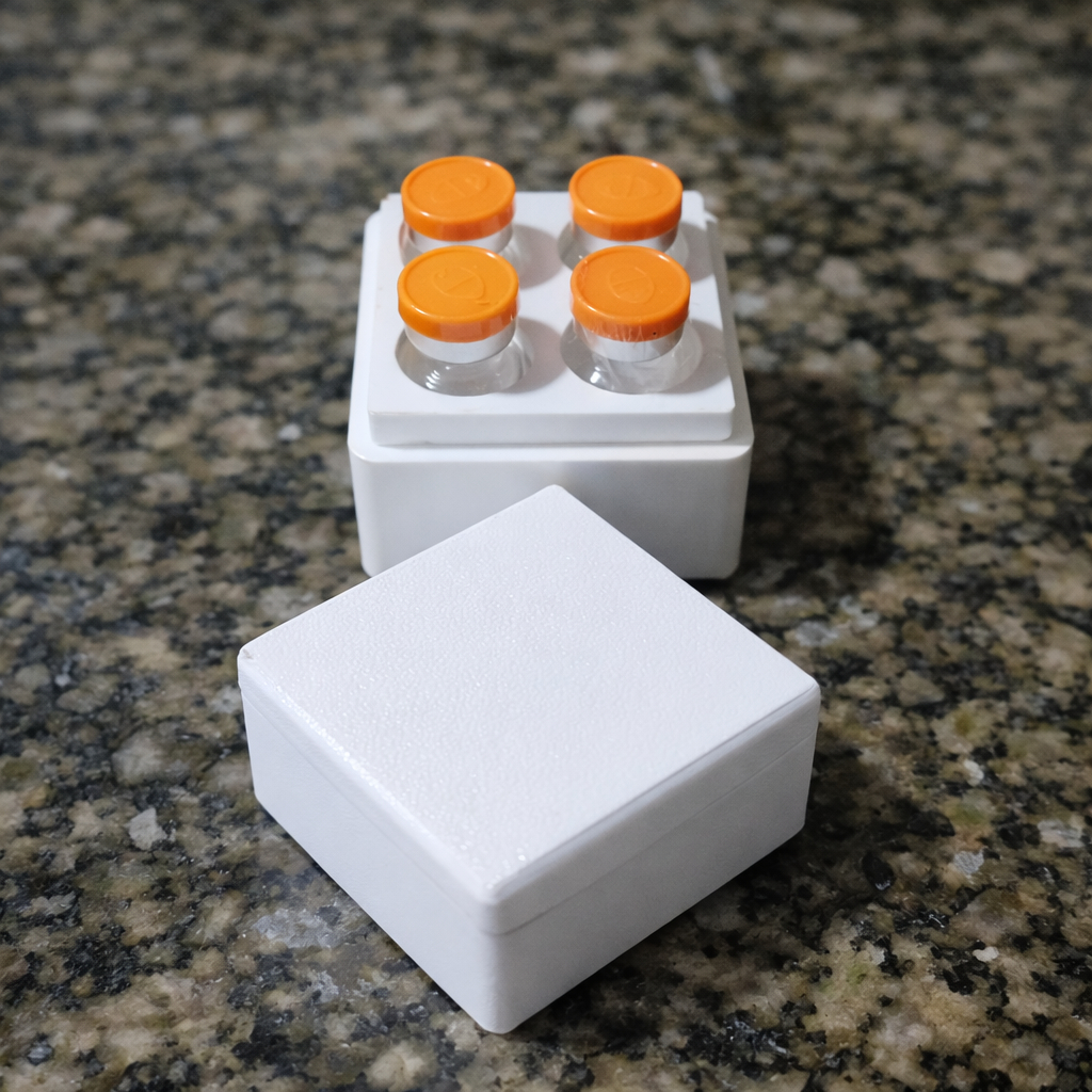 Caixa Porta Ampolas 3ml a 5ml Case Organizadora p/ Tirze para 4 frascos para vacinas e injeções em Oferta na Shopee