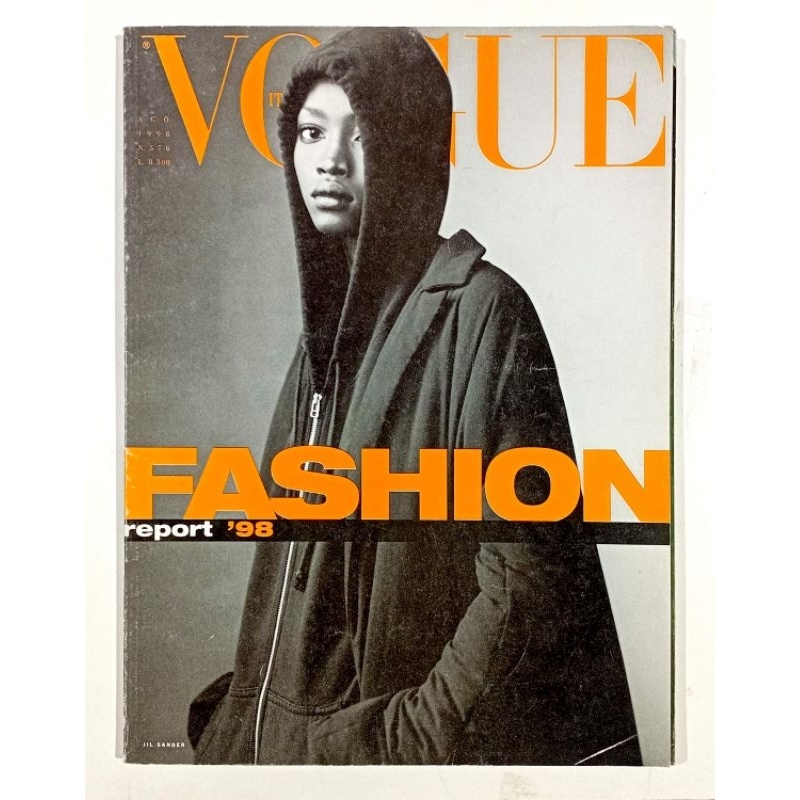 Revista Vogue importada Itália  numero  576- agosto de 1998