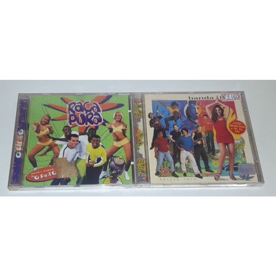2 Cd´s Raros - Banda Eva,Beleza Rara & Raça Pura,O Pinto,Originais