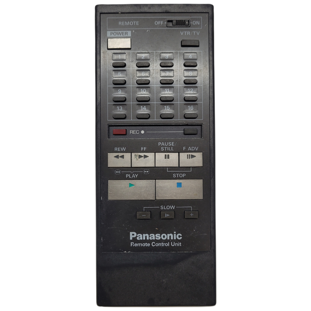Controle Remoto Video Cassete Panasonic Vsq0478 Original