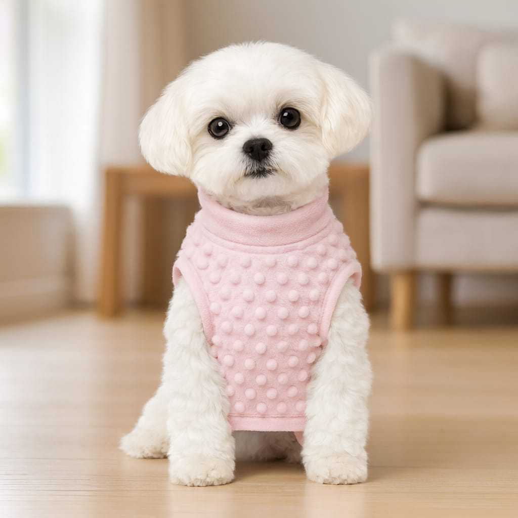 Roupa Pet Cachorro Gato Inverno Fleece Pipoquinha Soft Quentinho Premium