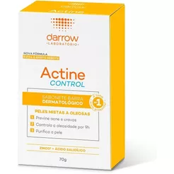 Sabonete Em Barra Actine Control 70g