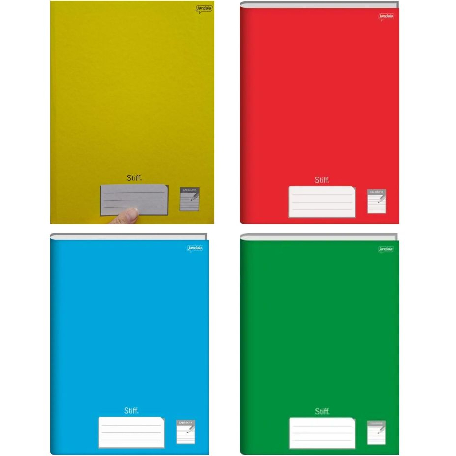 CADERNO CALIGRAFIA A4 GRANDE STIFF 96 FOLHAS JANDAIA em Oferta na Shopee