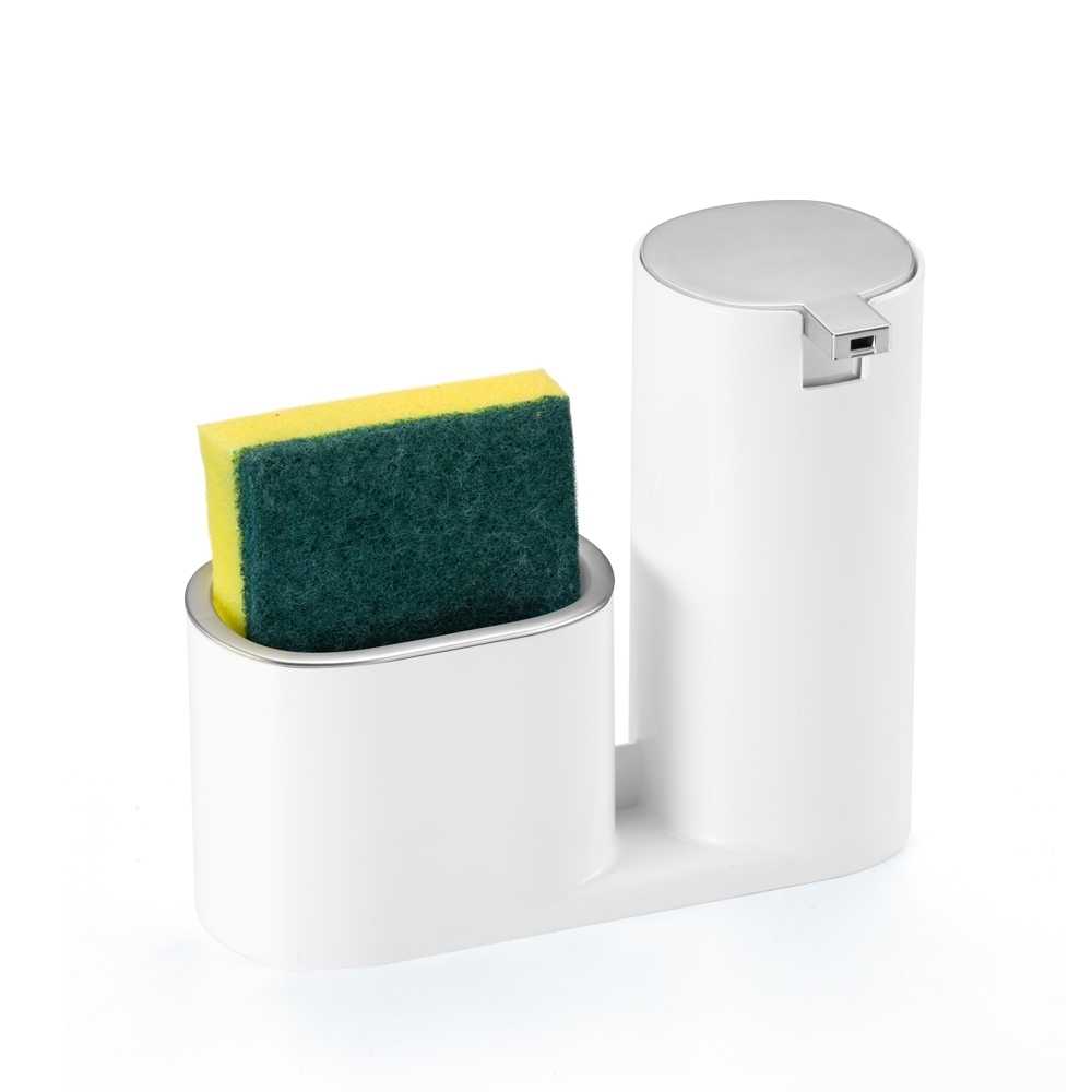 Dispenser Porta Detergente e Bucha Luxo Cozinha