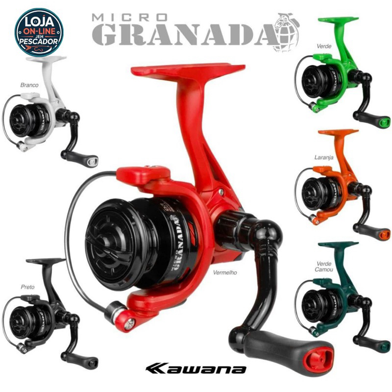 Molinete Granada MICRO Ultra Light 3kg Drag NOVO– KAWANA