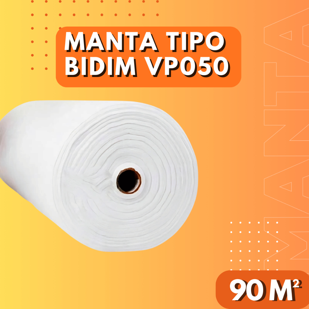 Manta VP50 Branca 90ml Impermeável para Telhados e Lajes, Alta Proteção e Durabilidade