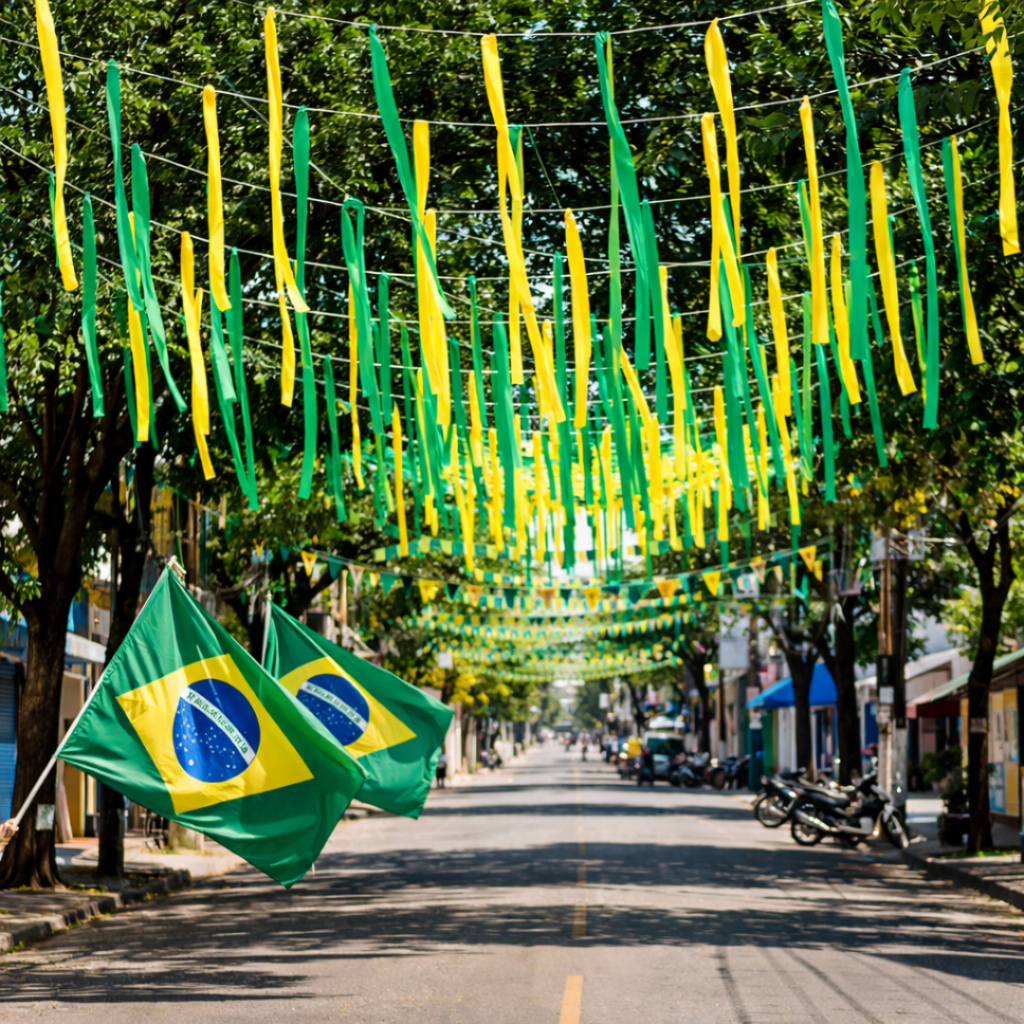 Fita Enfeite Rabiola Verde Amarelo Copa Do Mundo C/ Barbante