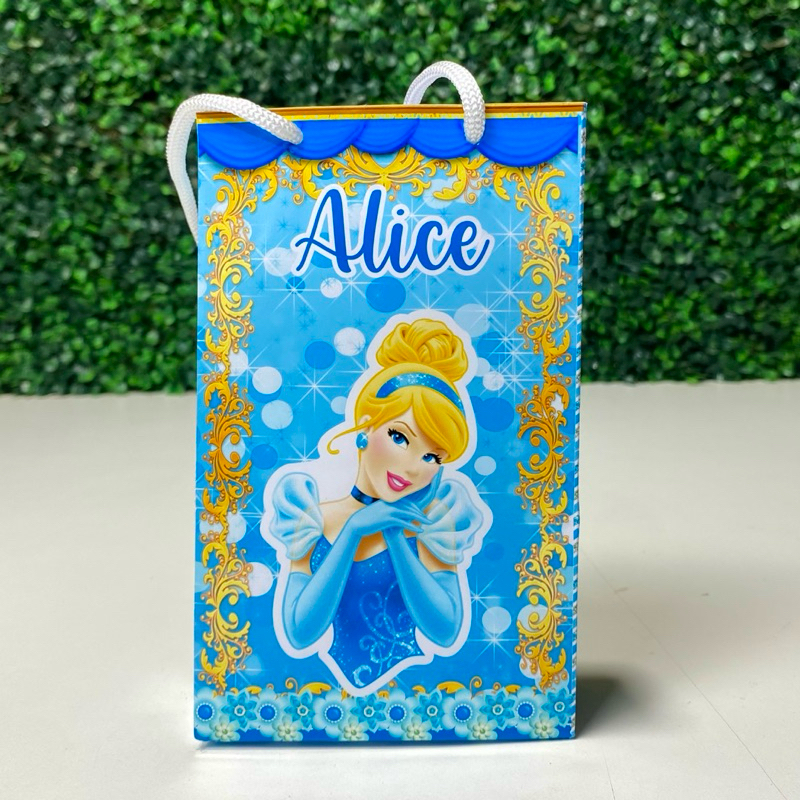 Sacolinha Surpresa Personalizadas CINDERELA para Festas/ Lembrancinhas-/ festa infantil/