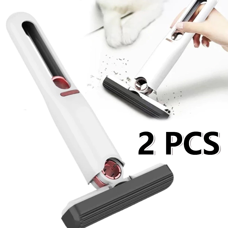 Rodinho De Pia Cozinha Rodo Mini Mop Magico Limpa E Seca -Retrátil E Pendurável