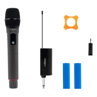 Microfone Sem Fio Profissional Uhf Led Com Receptor Ec em Oferta na Shopee