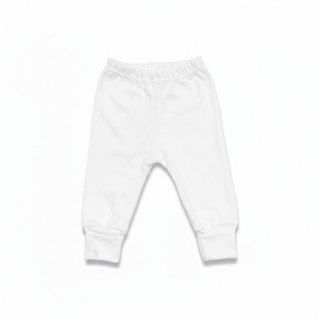 Calça Mijão Bebê Suedine Premium 100% Algodão Com Pé Reversível Antialérgico Vira-Pé Enxoval em Oferta na Shopee