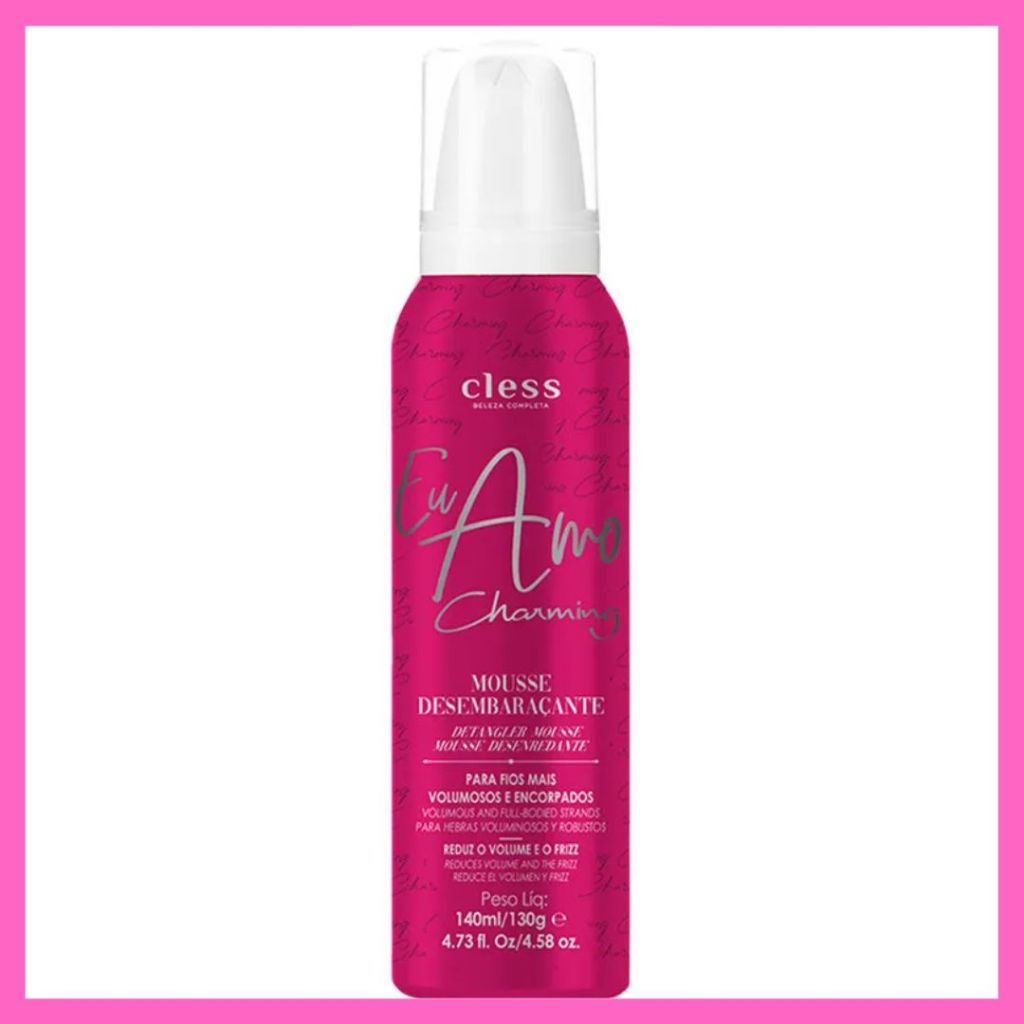 Mousse Desenbaraçante Gloss 140ml - Cless