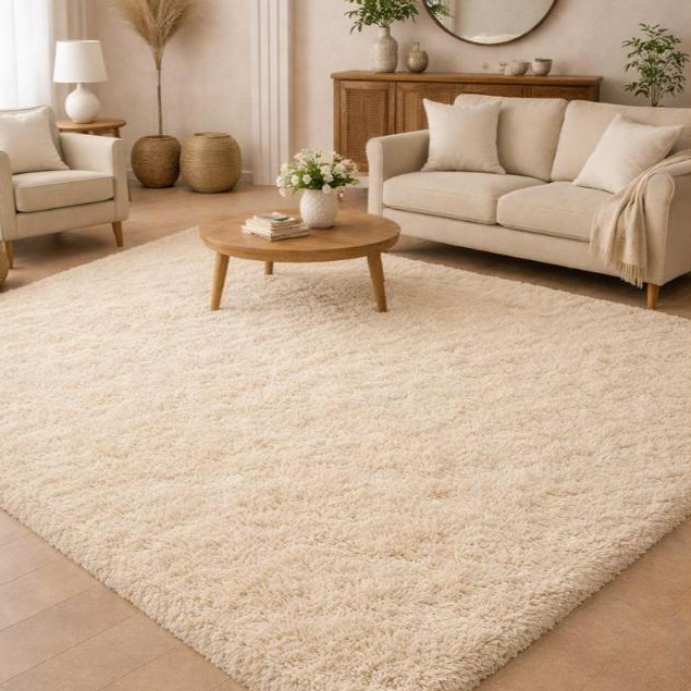 Tapete Felpudo 2,00×2,50 Peludo Grande Para Sala e Quarto Varias Cores