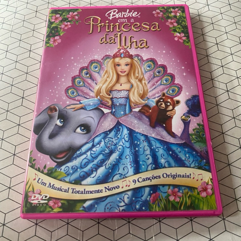 Dvd Original Barbie em a Princesa da ilha