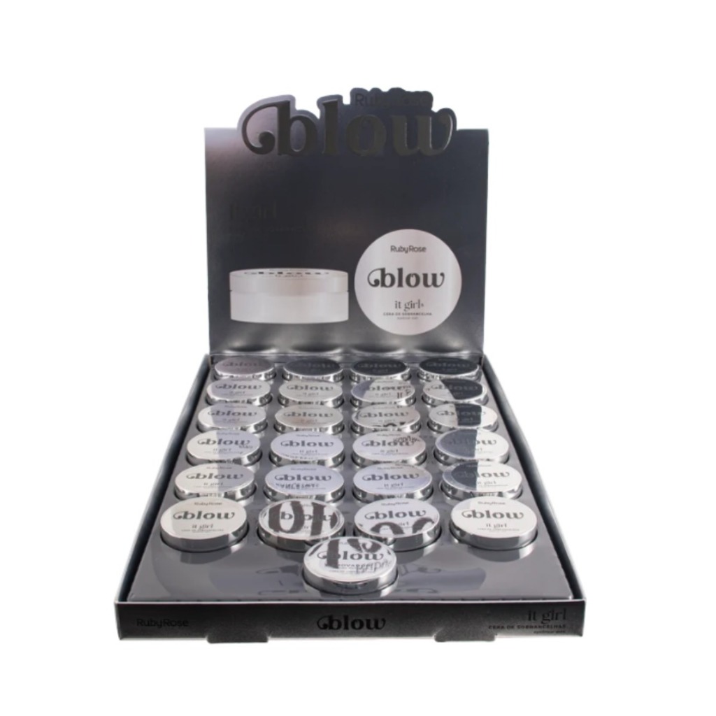Box C/24 Cera De Sobrancelhas It Girl - Blow- Hbe2506 - Ruby Rose