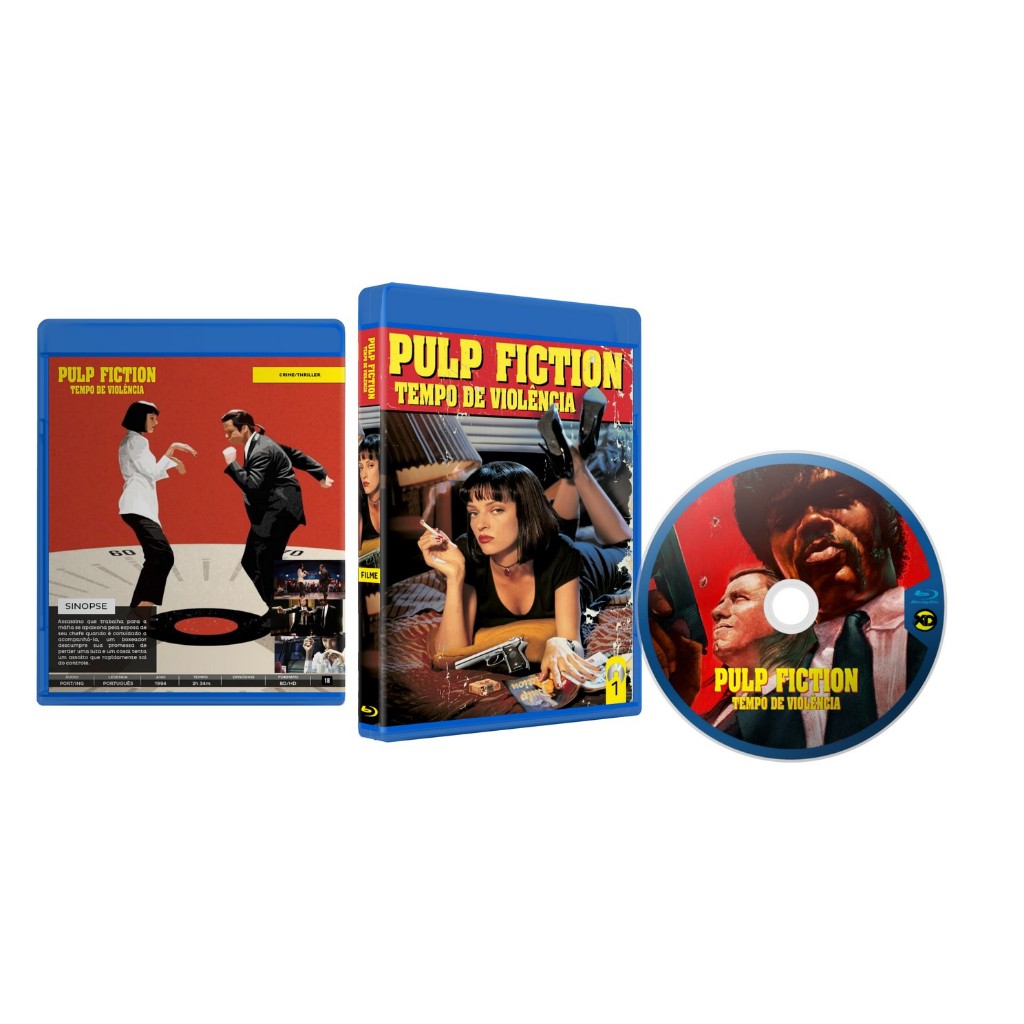 Bluray Pulp Fiction - Tempo De Violência (1994) Fullhd